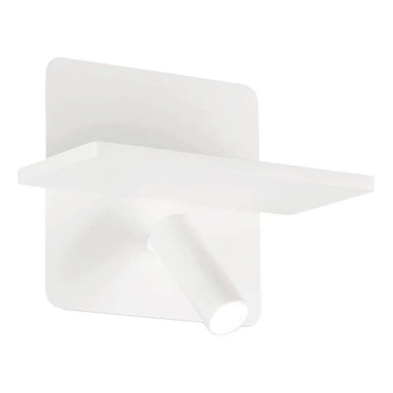 Ideal Lux - Spot LED de perete PIANO, 10W, 230V, CRI 90, USB, alb Reducere