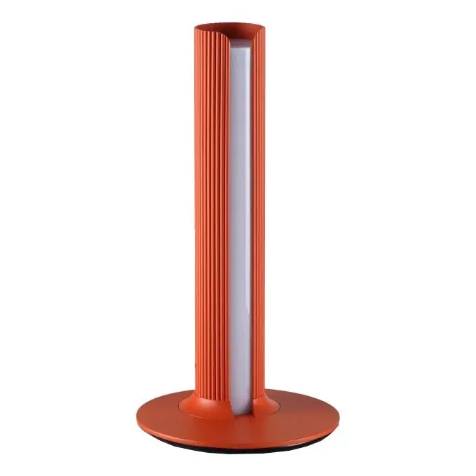Ideal Lux - Lampă de masă LED reglabilă DORICA LED/8W/230V CRI 90 portocalie Lichidare de stoc