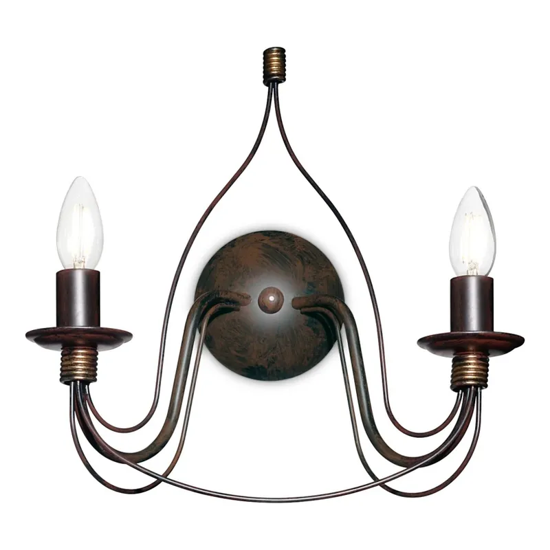Ideal Lux - Lampă de perete CORTE, 2xE14/40W/230V, cupru Cel mai bun preț
