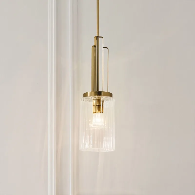 Premium Quintiesse - Lustru cu tijă KIMROSE, 1xE27/60W/230V, Ø 17,8 cm, auriu