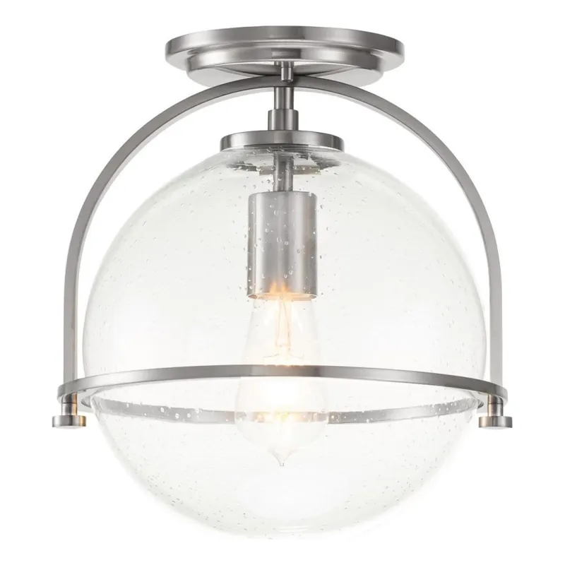 Quintiesse - Plafonieră SOMERSET 1xE27/60W/230V Ø 28,2 cm crom mat Super ofertă