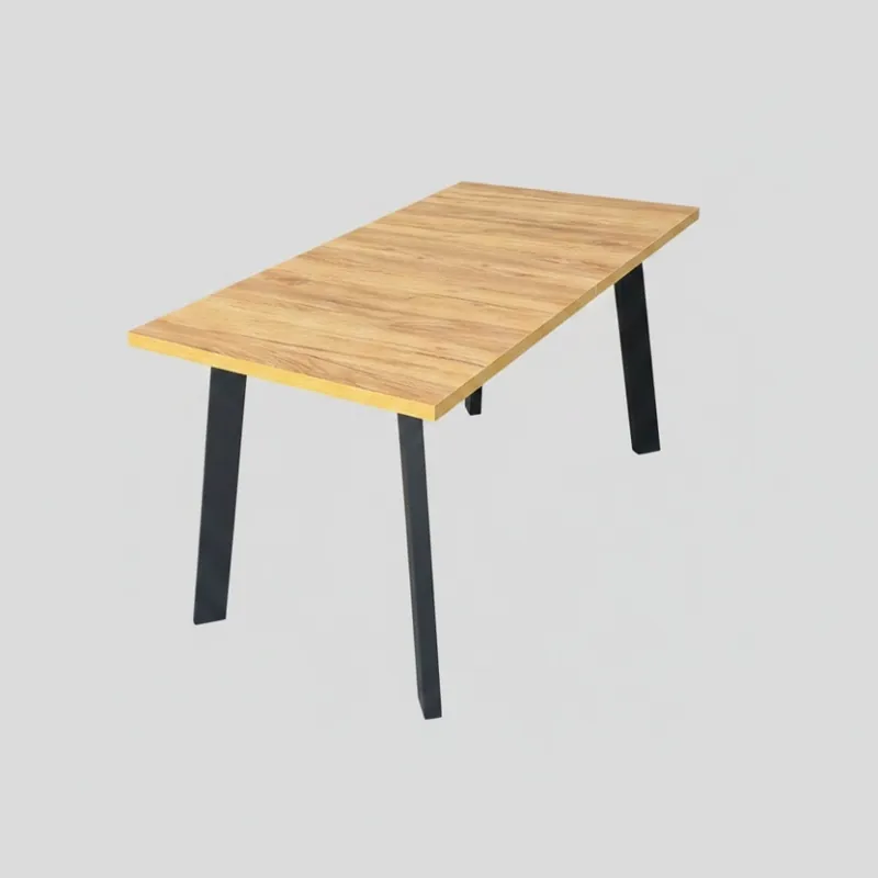 Cel mai vândut Masă extensibilă de dining KERNO 150/190x80 cm stejar craft/negru