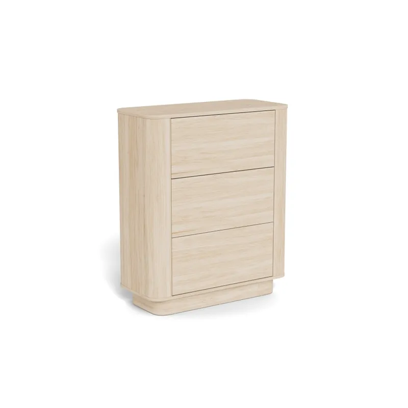 Preț redus Comodă MADERA, 90 x 107 cm, stejar alb