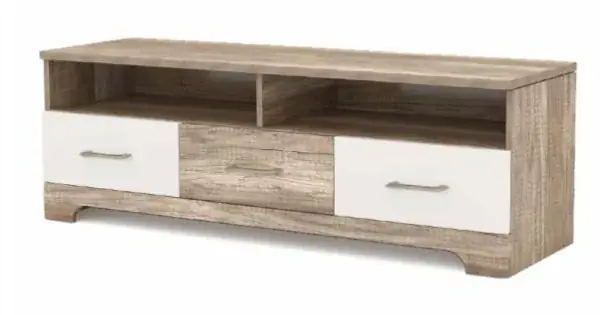 Retur gratuit Comoda TV Mulatto B oak canyon/white gloss
