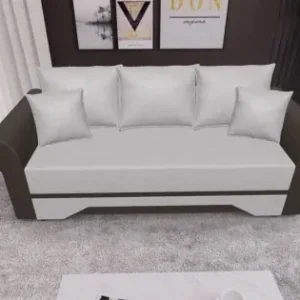 Livrare rapidă Canapea Extensibilă Mona Bonell Mini, Crem/Maro