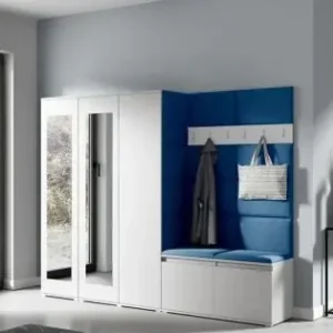 Cuier Hol Max 15, Alb/ Albastru - Trinity 31 Plată securizată