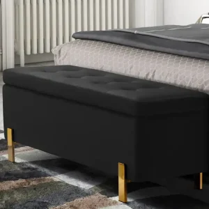 Bancuta cu depozitare Elegance velvet Cel mai bun preț