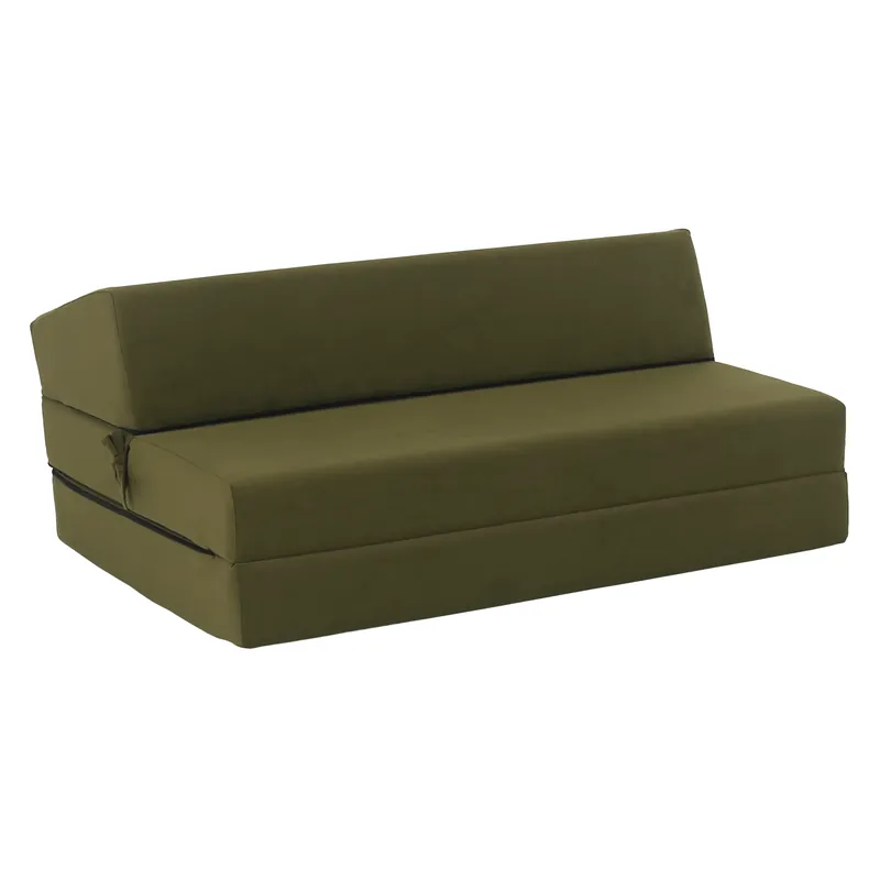 Chilipir Saltea/scaun pliabil, 2 in 1, măslinie, VEDIS