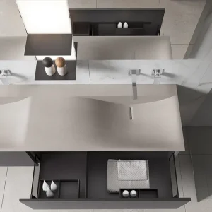 Ofertă de sezon Mobilier de baie Xfly 03 vopsit mat