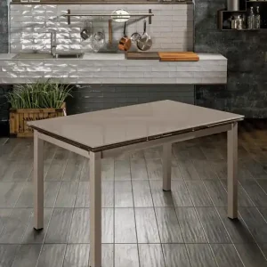 Masa de dining Baud Alb Expediere rapidă