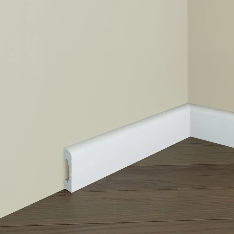 Ofertă specială Plinta decorativa din polimer rigid S1 - 5x1.5x200 cm