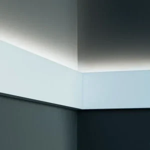 Profil pentru banda LED din poliuretan KF504 - 10.2x2.5x200 cm Comandă acum