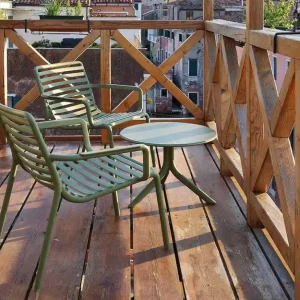 Scaun exterior Doga Relax L.70 P.75.5 H.76 cm Inaltime sezut 41.5 Premium