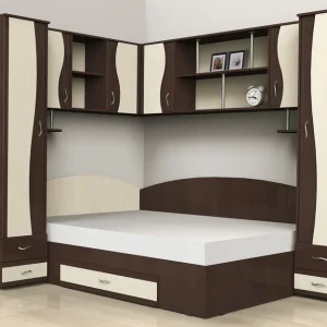 Dormitor Tineret Colt, Wenge/Mesteacan Ultima șansă