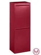 Reduceri Cos gunoi metalic rosu Mull 33,5/25/92 cm