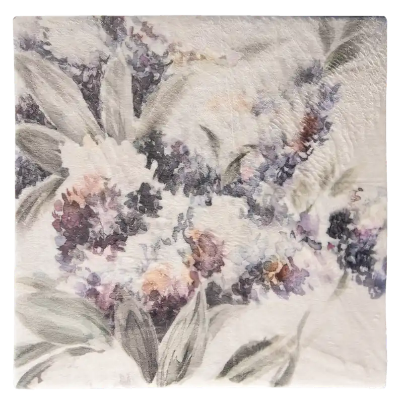 Calitate înaltă Patura white flowers 130x180 cm