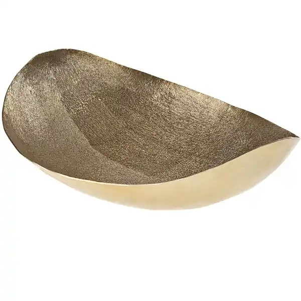 Bol oval auriu l33 cm Doar azi