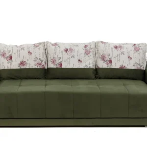 Canapea extensibila Arena verde 210/110/85 cm Ofertă exclusivă