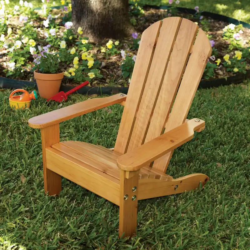 Ofertă exclusivă Scaun de gradina Adirondack pentru copii 55/49/62 cm