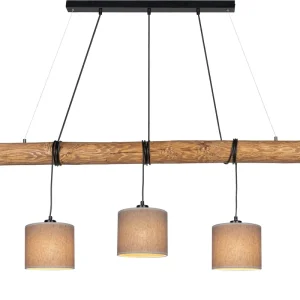 Lampa suspendata EMMO bej 115/150 cm Mai ieftin