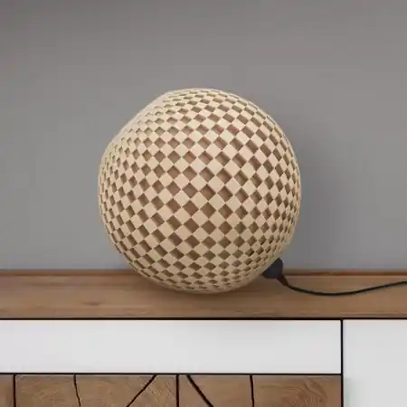 Comandă acum Veioza Tagwerk Kugel 3D Print 1XE27 1XE27 Bej