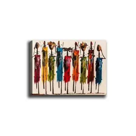 Preferatul clienților Wallxpert tablou decorativ canvas, 70x100 cm, panza 100%, cadru lemn 100% grosime 3 cm, multicolor - Verificat A · Re-Bloom