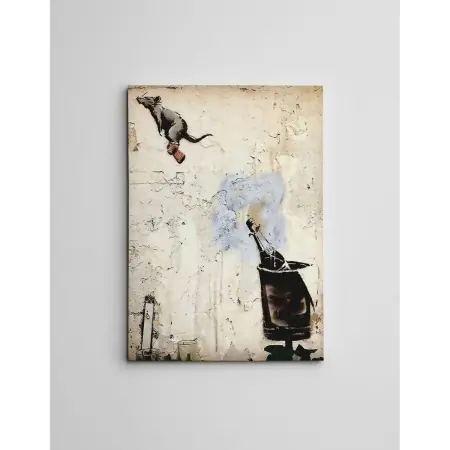 Wallxpert tablou decorativ canvas, 70x100 cm, 50% bumbac/50% poliester, imprimare digitala, cadru lemn 2x3 cm, multicolor - Verificat A · Re-Bloom Ofertă
