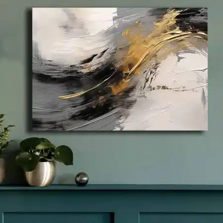 Wallxpert tablou decorativ canvas, 70x100 cm, panza 100% grosime 2.8mm, cadru lemn pin 100%, multicolor - Verificat A · Re-Bloom Retur ușor
