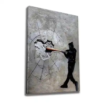 Wallxpert tablou decorativ canvas, 70x100 cm, 50% bumbac/50% poliester, imprimare digitala, cadru lemn 2x3 cm, multicolor - Verificat A · Re-Bloom Preț promoțional