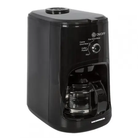 Retur ușor Cafetiera cu rasnita Hcm-900RBK, putere 900W, Capacitate: 0.6L, Rasnita incorporata, Negru