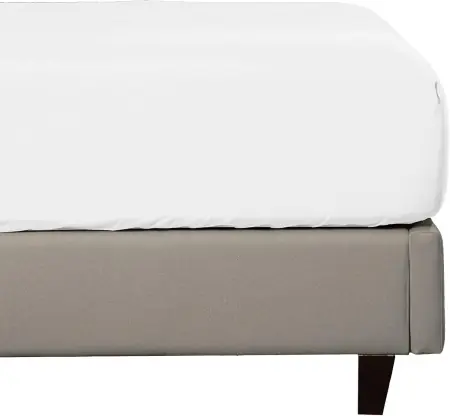 Calitate înaltă Cearsaf cu elastic Sleep Mantra, bumbac/poliester, alb, 160 x 200 x 30 cm