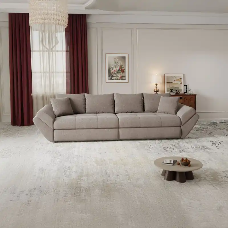 Canapea extensibilă dumonde cu ladă de depozitare Loana Vibe Maro 300x100 cm Ofertă
