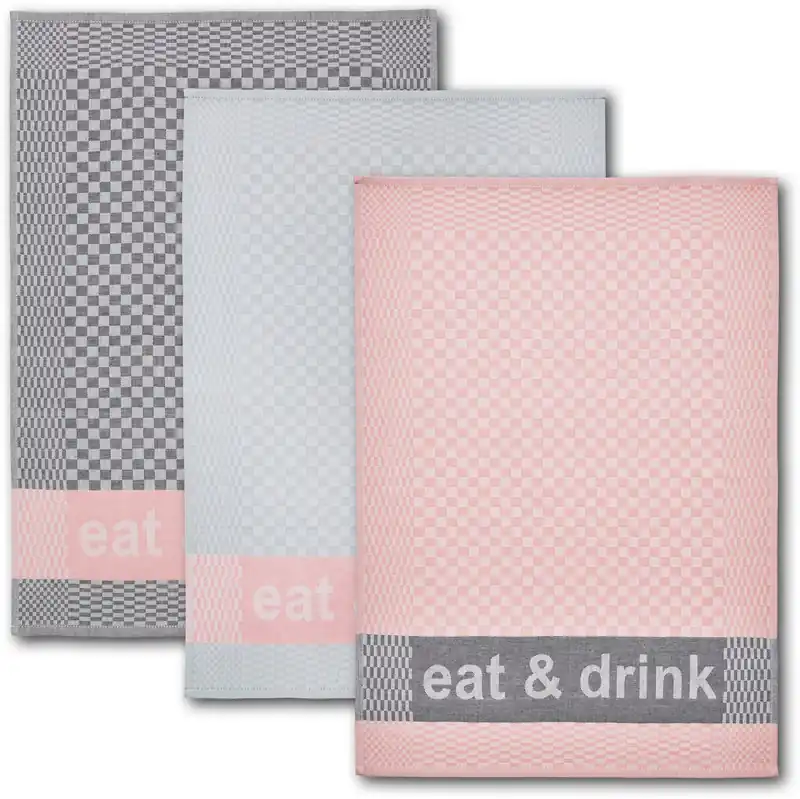 Livrare expres Set 6 prosoape de bucatarie Dyckhoff din bumbac, 50x70 cm