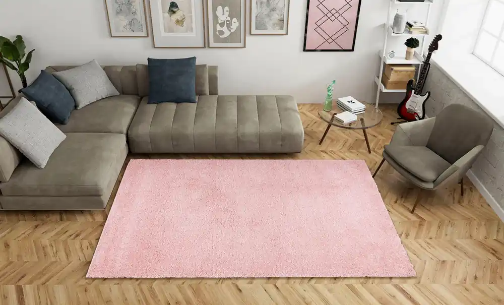 Doar azi Covor »Shaggy Soft« cu fir lung pufos, culoare roz, 120x180 cm