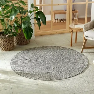 Vezi acum Covor rotund Trenzado potrivit pentru exterior si interior, 200 cm