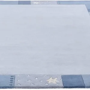 Covor din lână »Royal Ganges« cu design modern, albastru 120x180 cm Popular